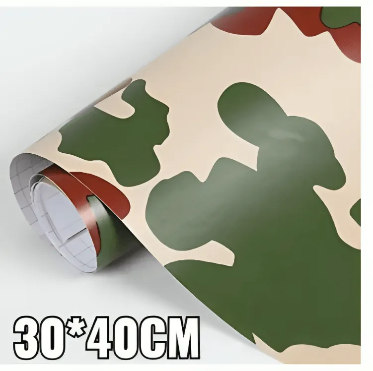 30cmx40cm Camouflage Green Vinyl Sticker for Car stickers and Decals Motorcycle Car Styling Accessories Automobiles, Laptop Stickers, Mobile Stickers