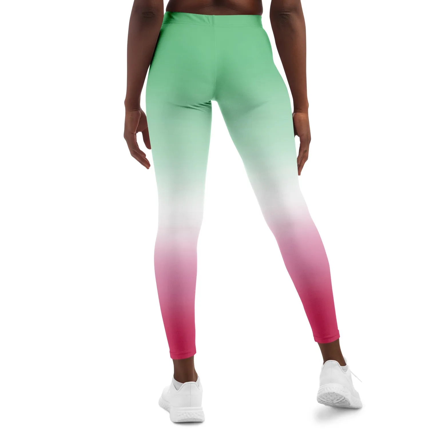Abrosexual Pride Ombre Leggings