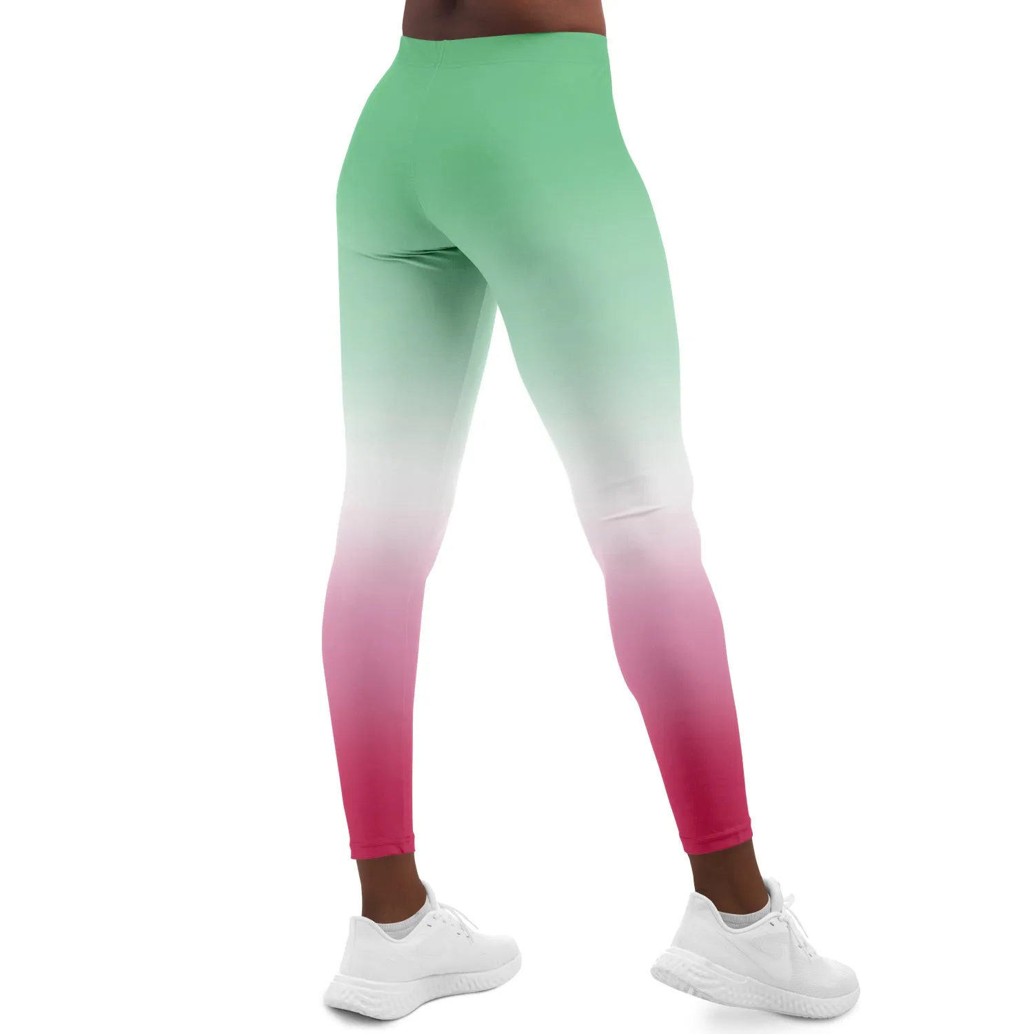 Abrosexual Pride Ombre Leggings