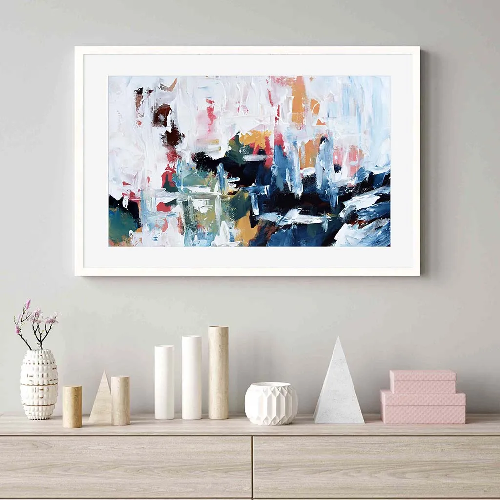 Abstract 182 Framed Art