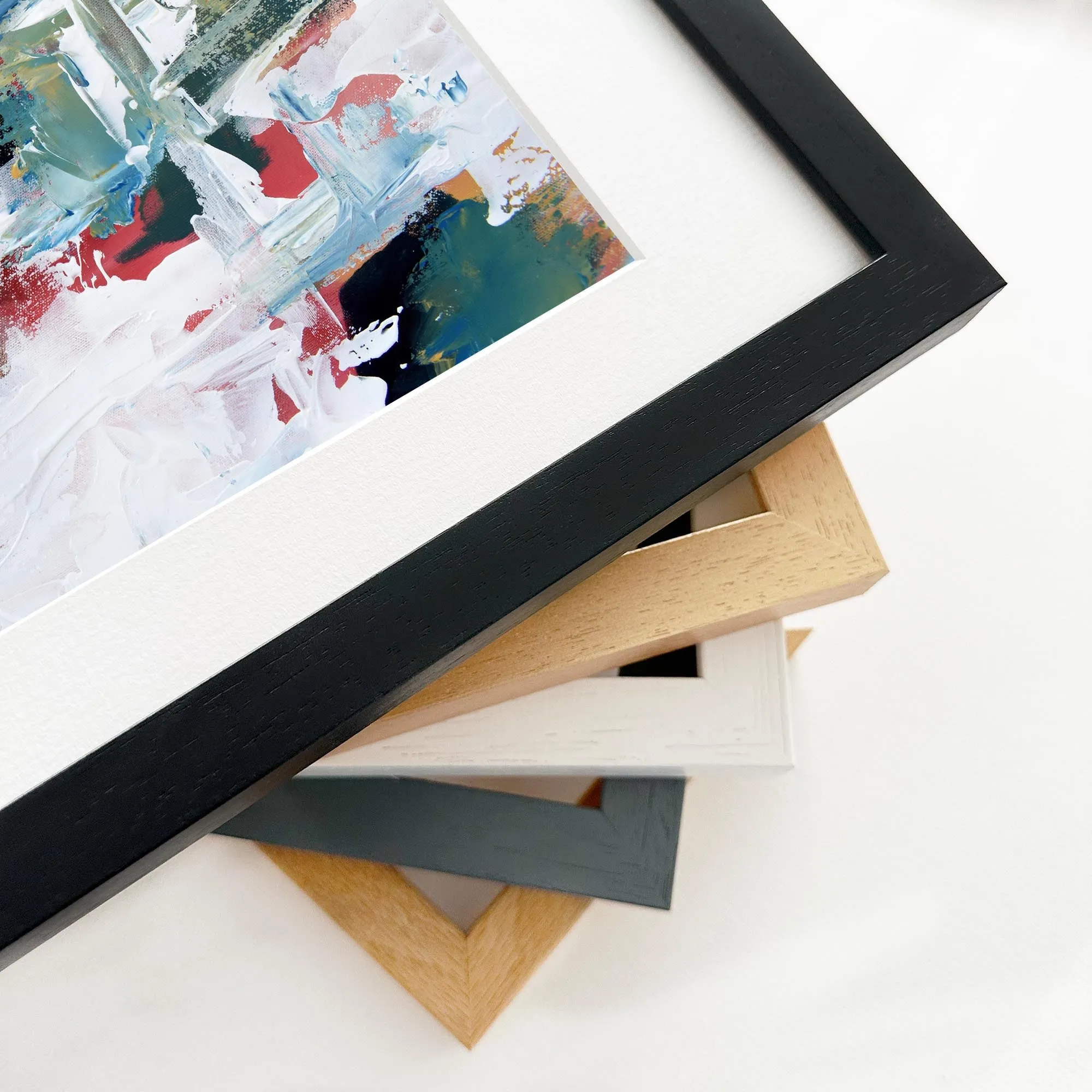 Abstract 182 Framed Art