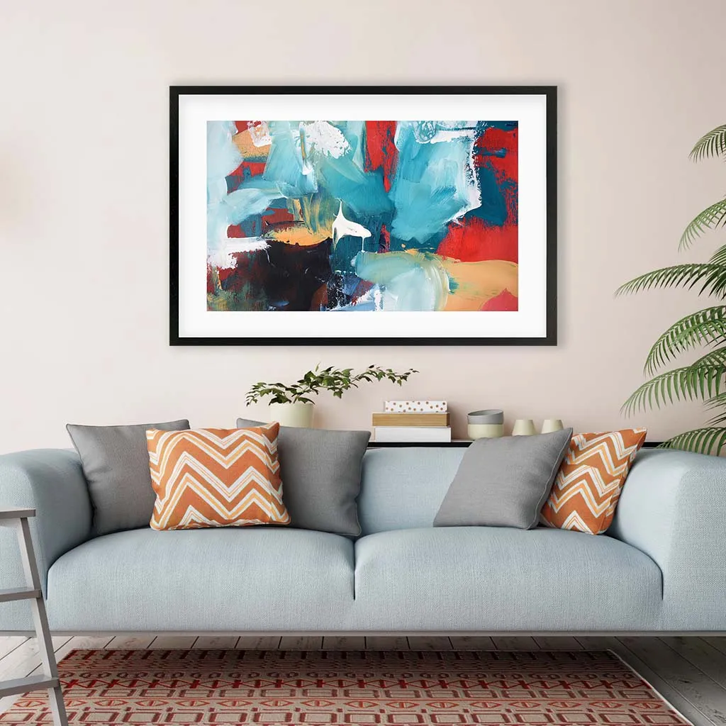 Abstract 220 Framed Art
