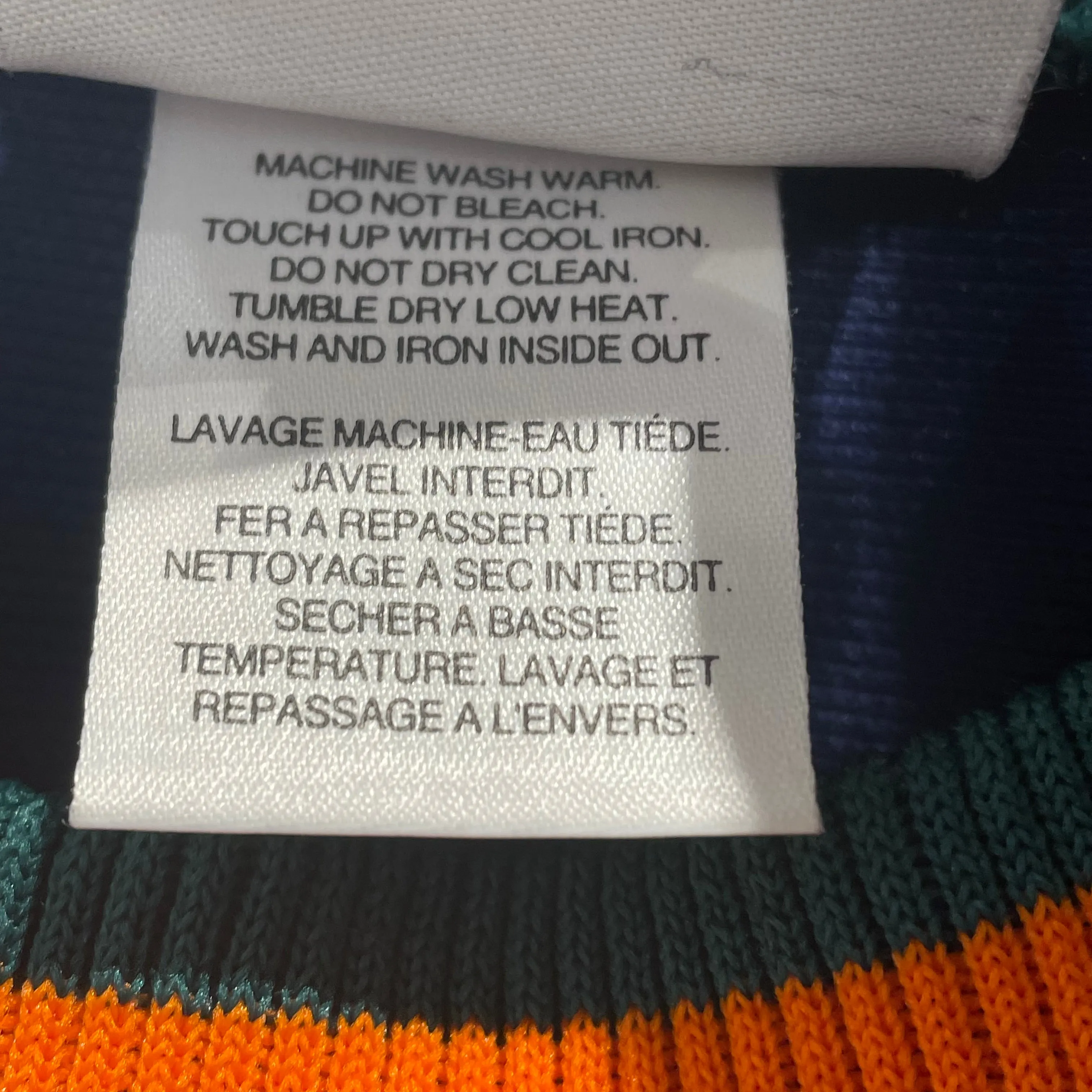 adidas/T-Shirt/M/Polyester/NVY/Stripe/