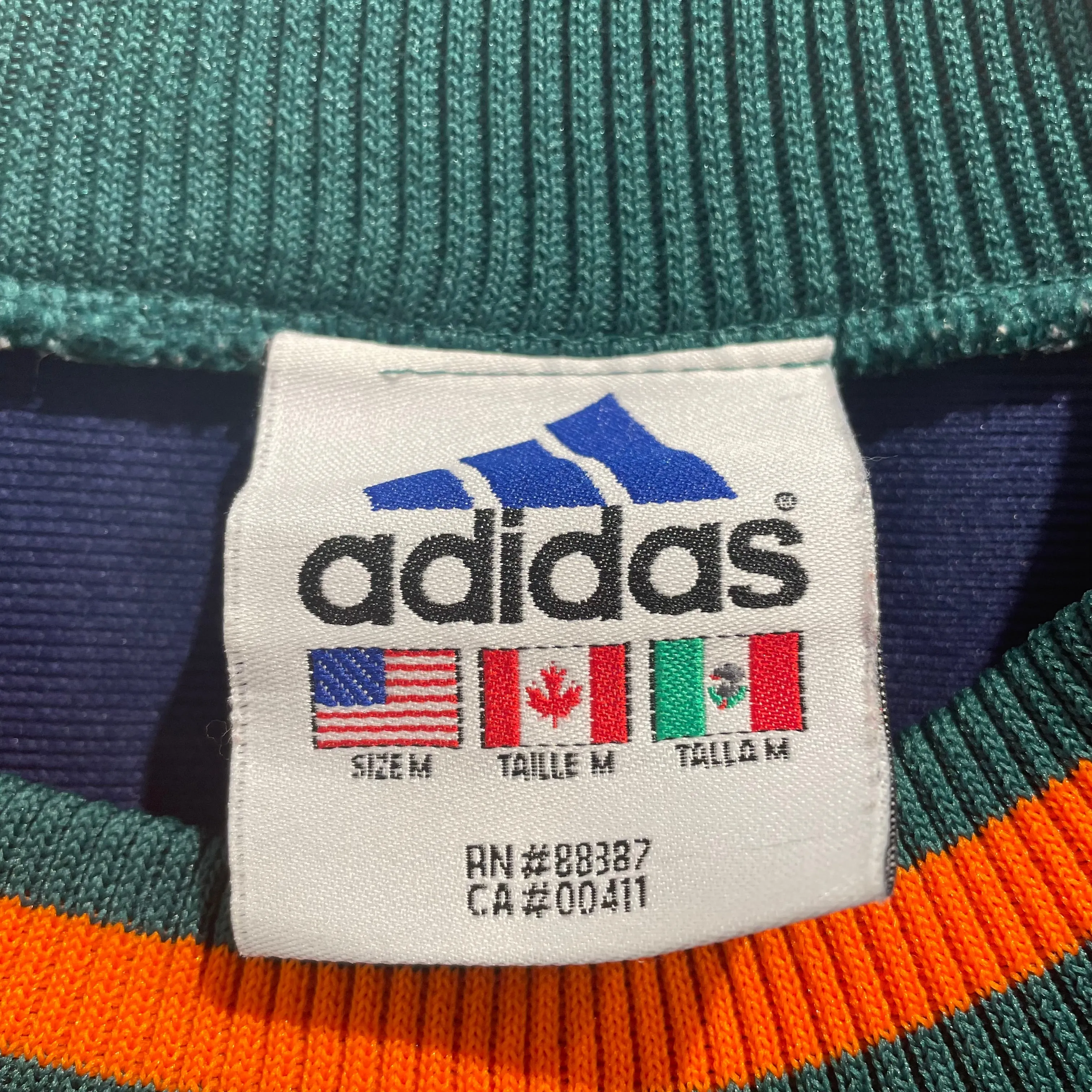 adidas/T-Shirt/M/Polyester/NVY/Stripe/