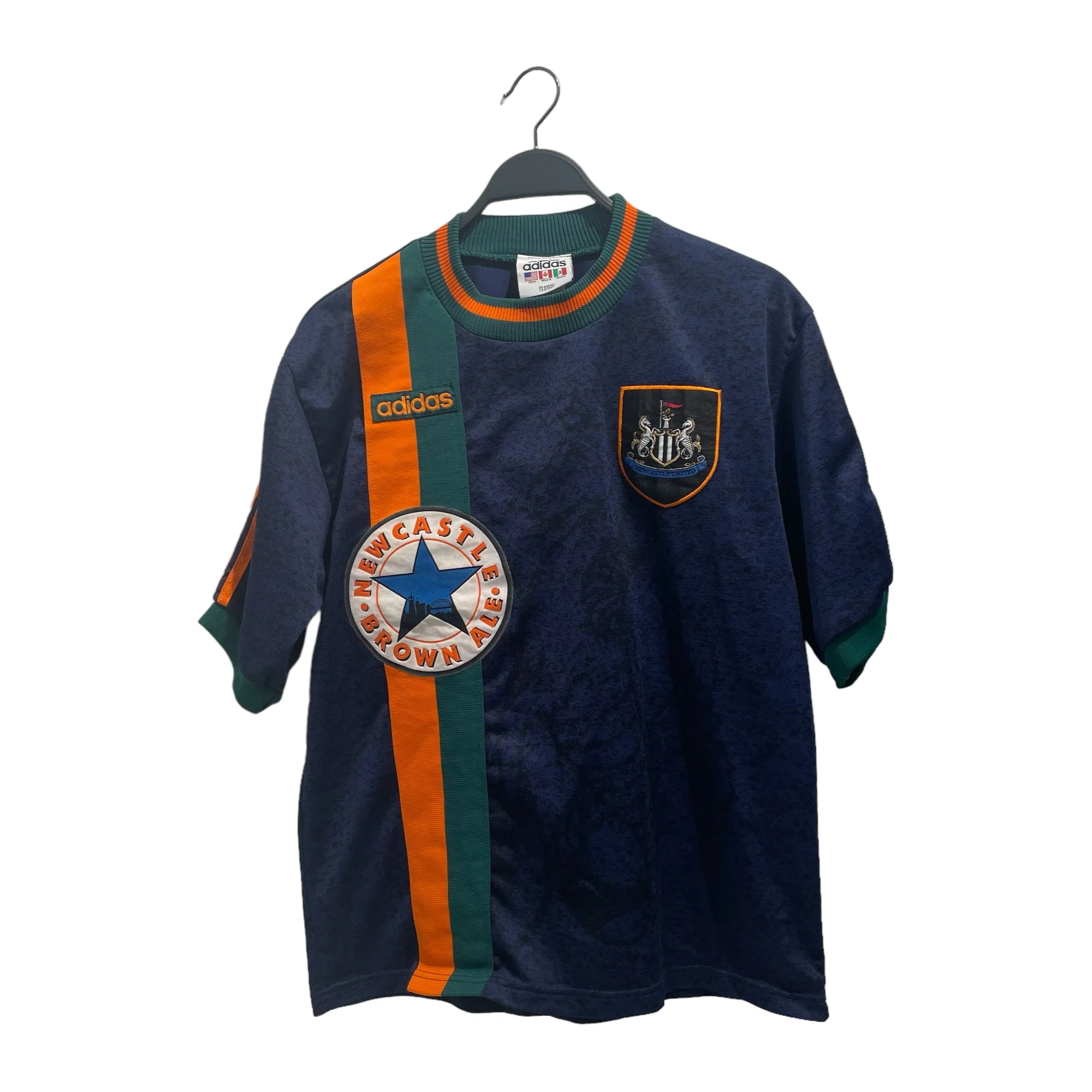 adidas/T-Shirt/M/Polyester/NVY/Stripe/