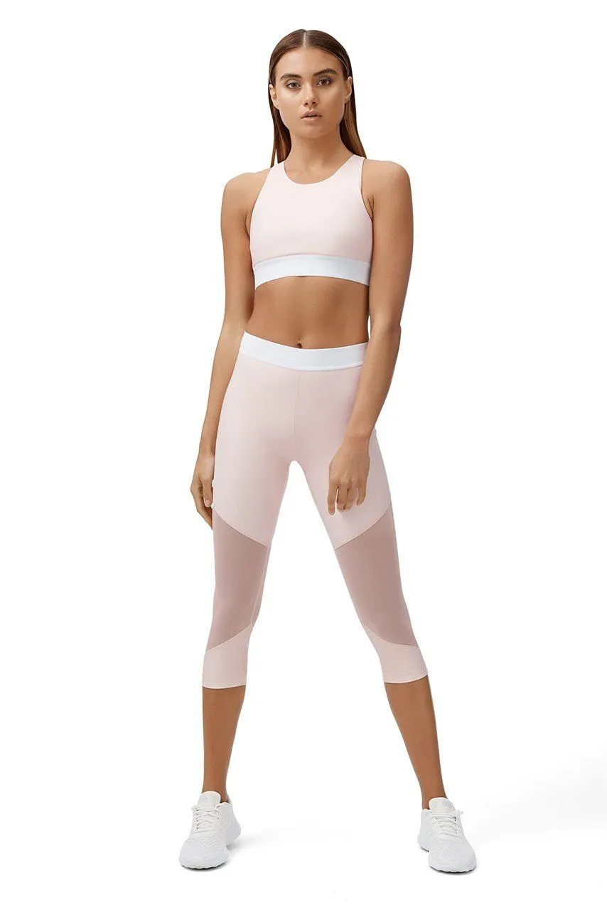 Allfenix Scarlett 3/4 Leggings in Blush