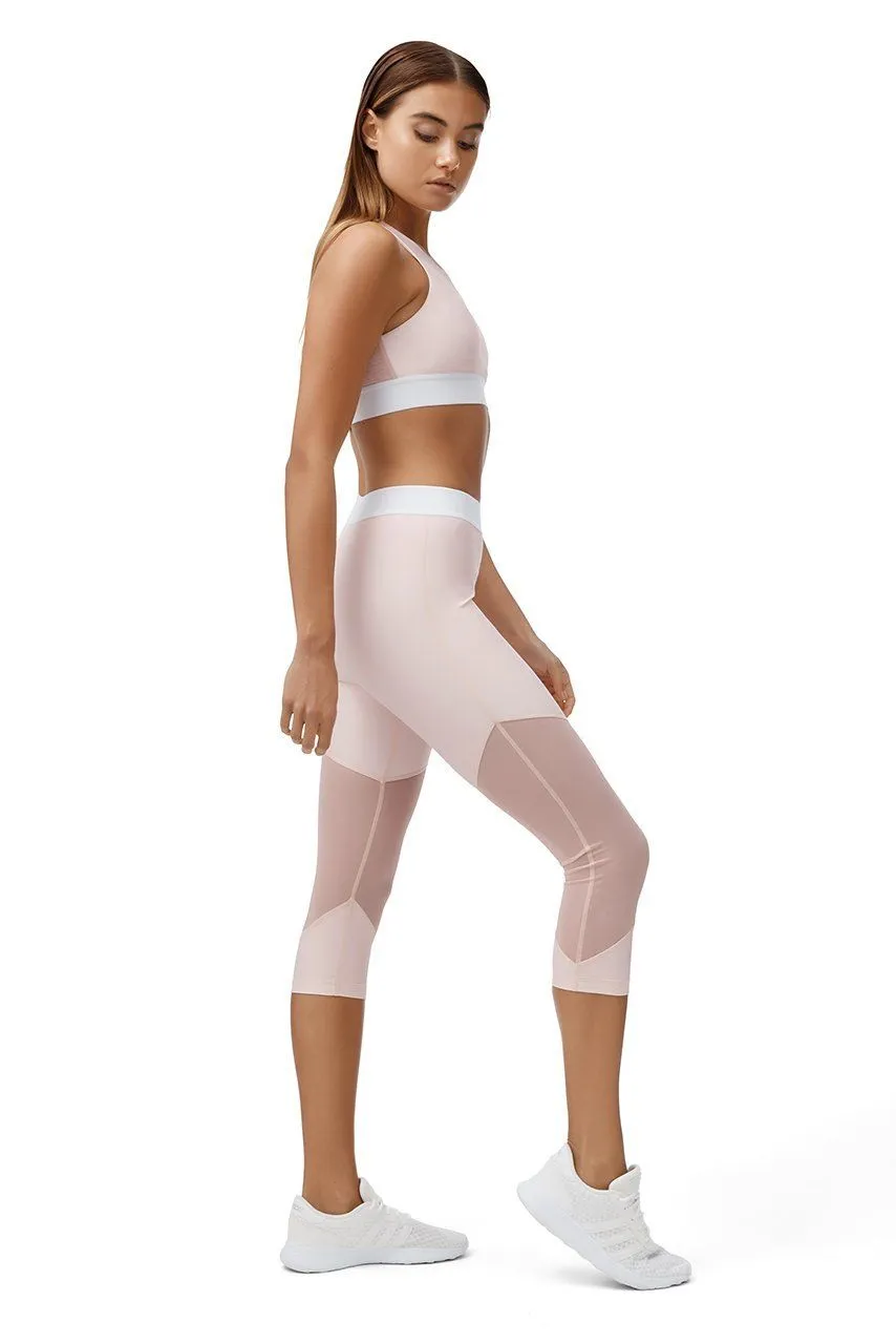 Allfenix Scarlett 3/4 Leggings in Blush