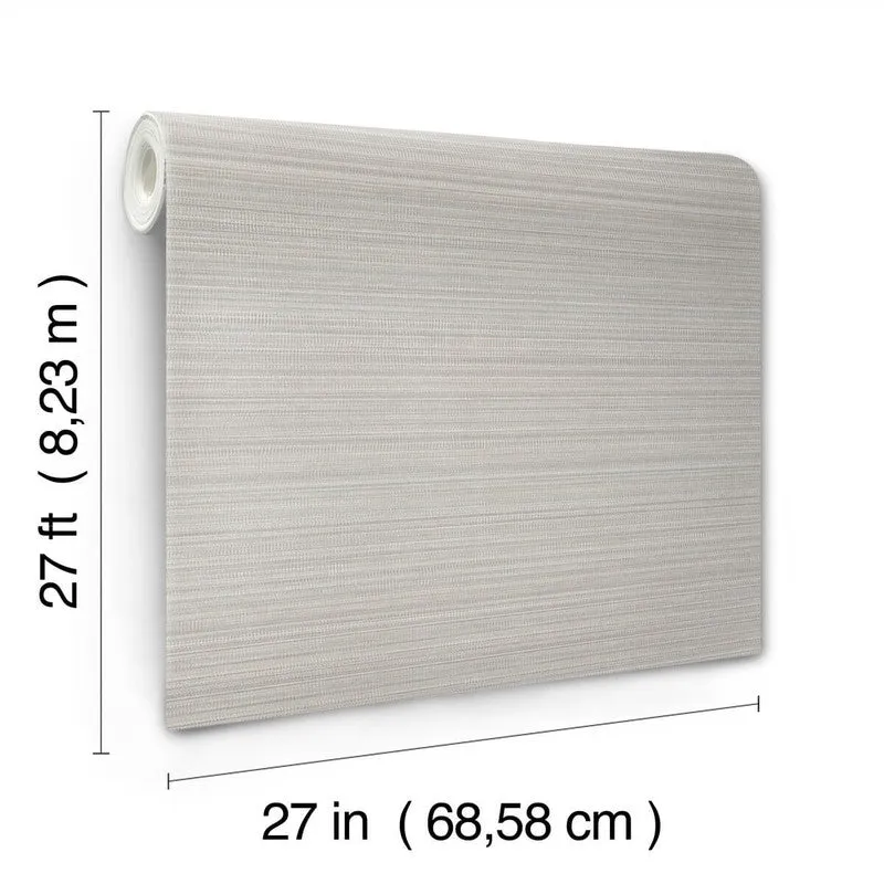 Allineate High Performance Vinyl Wallpaper in Driftwood