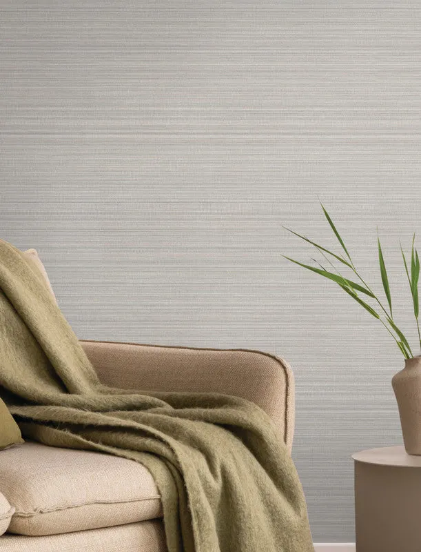 Allineate High Performance Vinyl Wallpaper in Driftwood