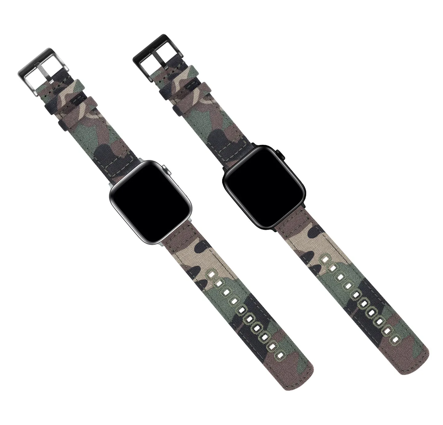 Apple Watch Camouflage Canvas Watch Band (SALE)