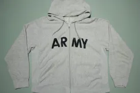 Army 1991 Physical Fitness Big Spellout Lettering Hoodie Sweatshirt