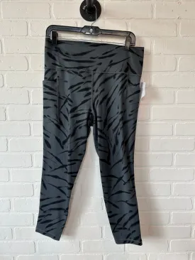 Athletic Leggings By Athleta In Grey, Size: 12