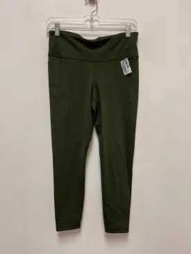 Athletic Leggings By Gapfit In Green, Size: M