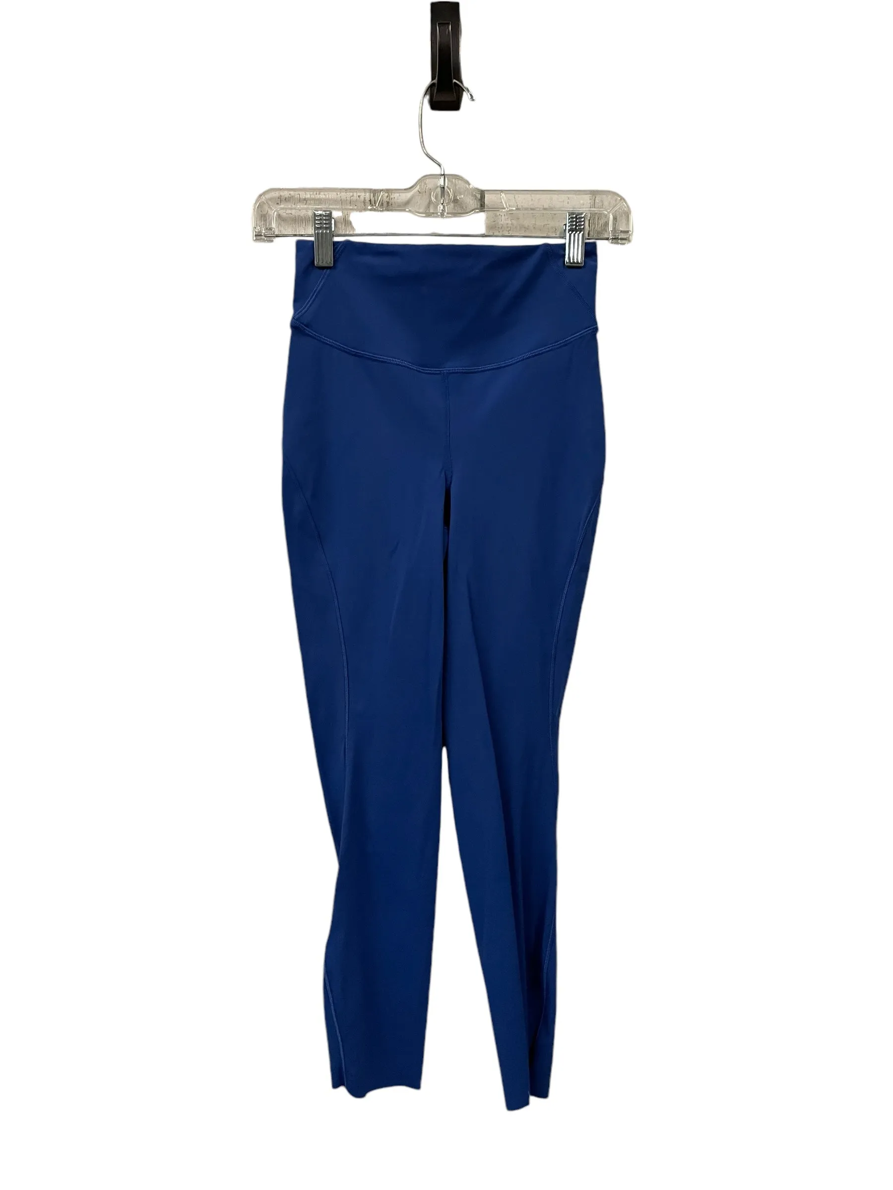 Athletic Leggings By Lululemon In Blue, Size: 4