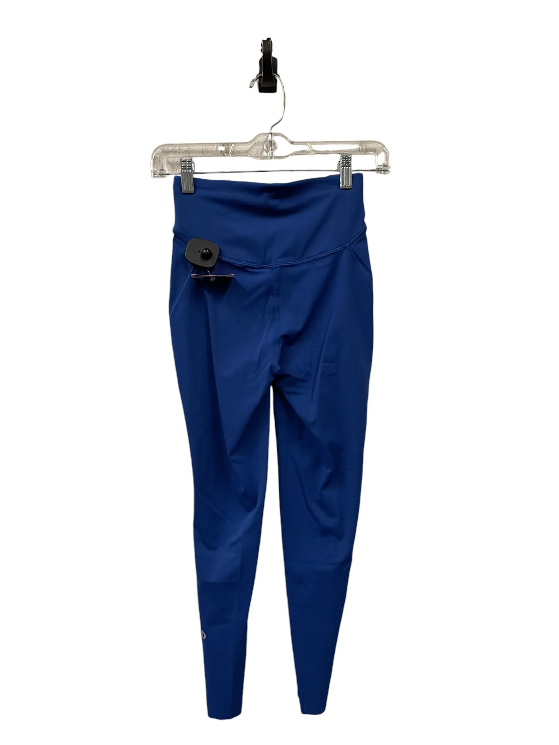Athletic Leggings By Lululemon In Blue, Size: 4