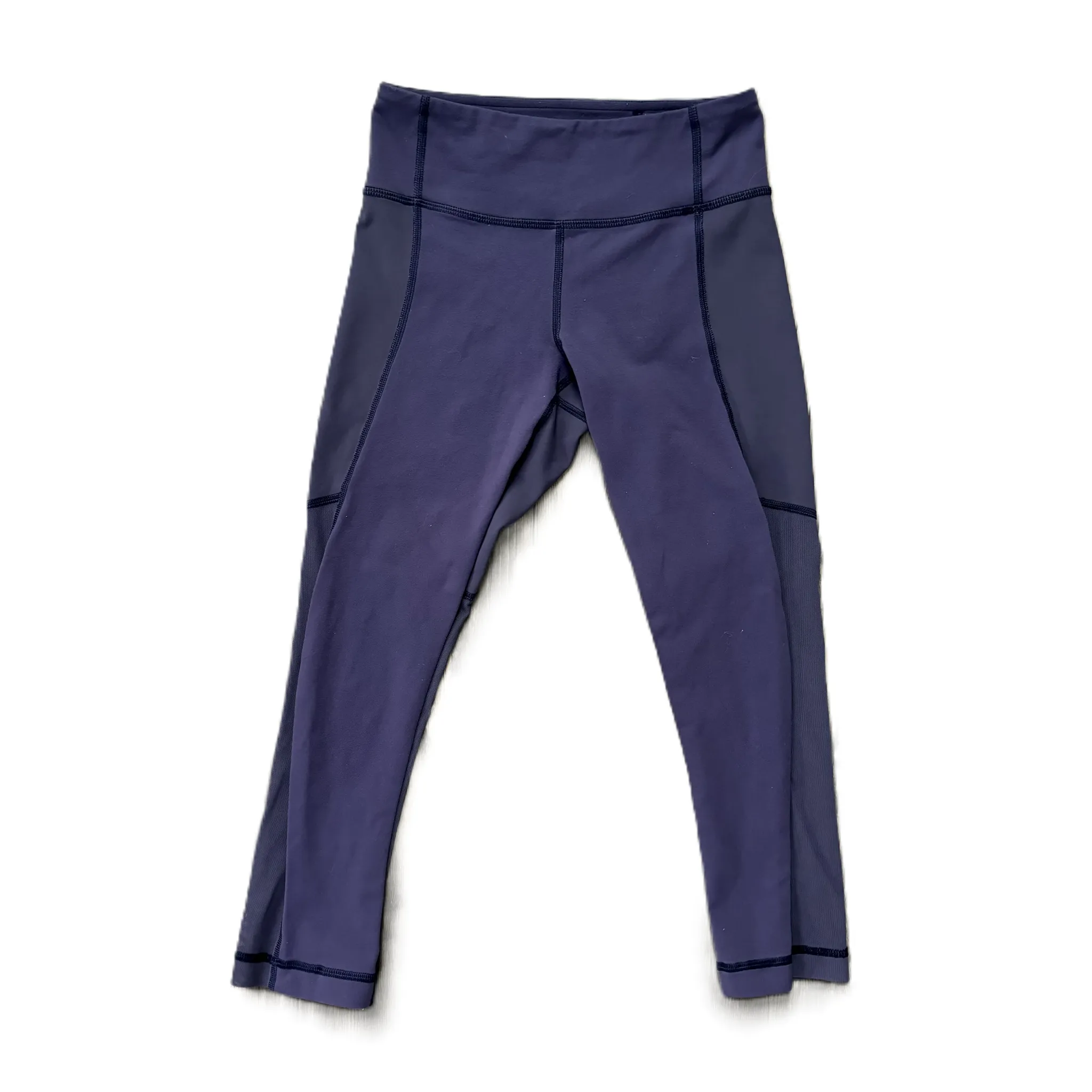 Athletic Leggings By Lululemon In Blue, Size: Xs