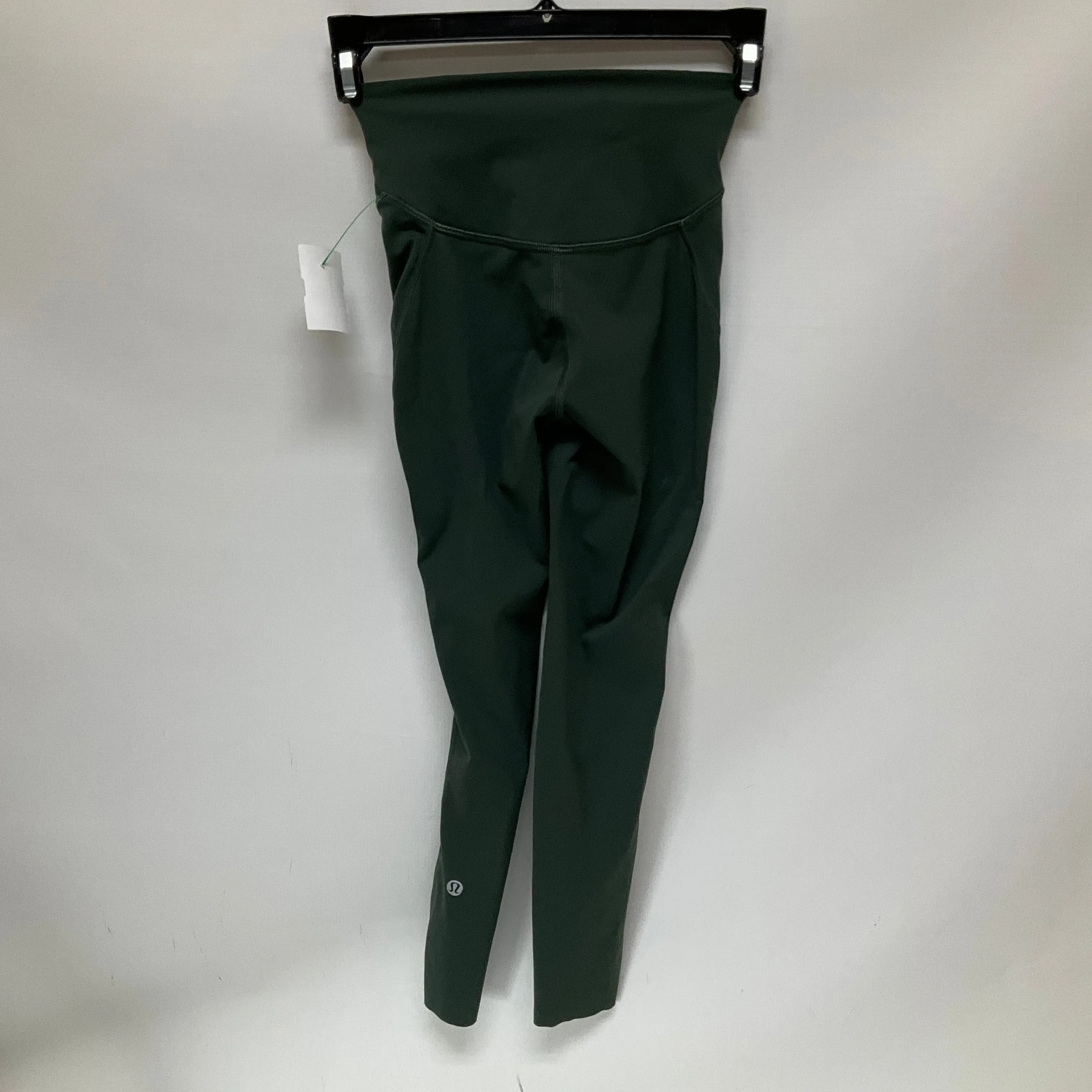 Athletic Leggings By Lululemon In Green, Size: 0