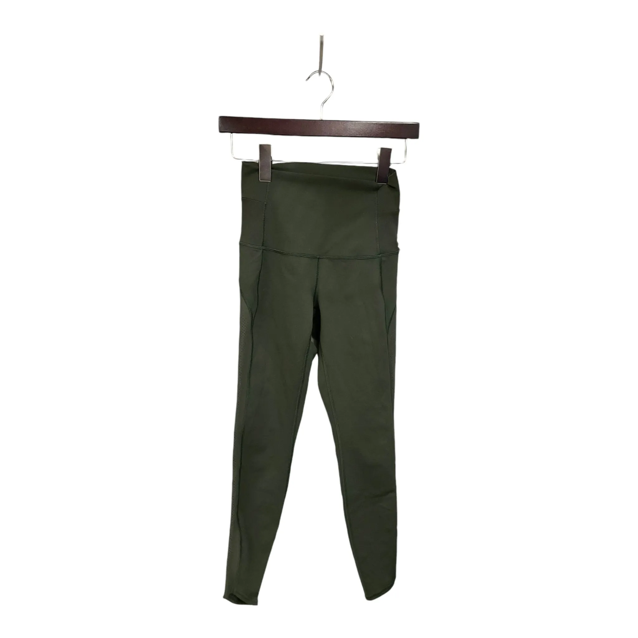 Athletic Leggings By Lululemon In Green, Size: S