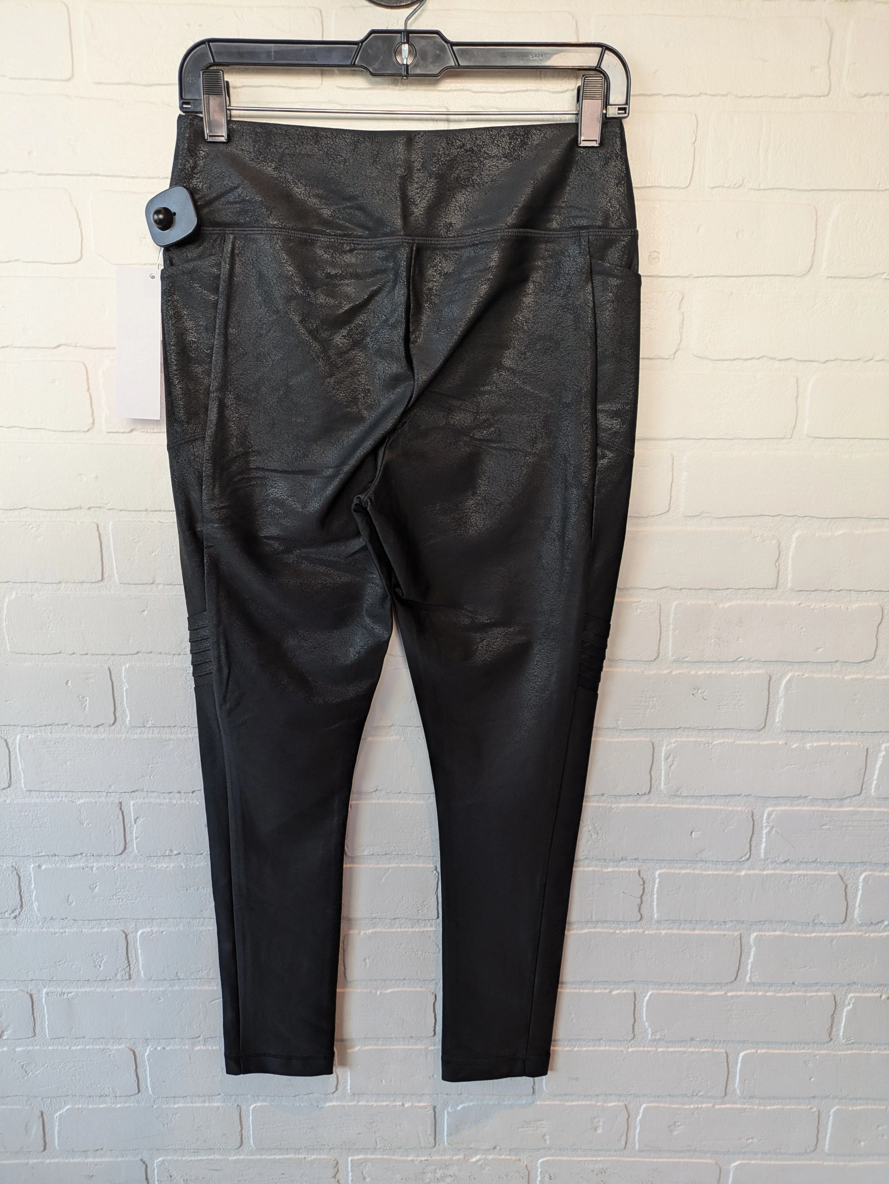 Athletic Leggings By Talbots In Black, Size: 8petite