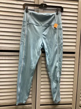 Athletic Leggings By Victorias Secret In Blue White, Size: M