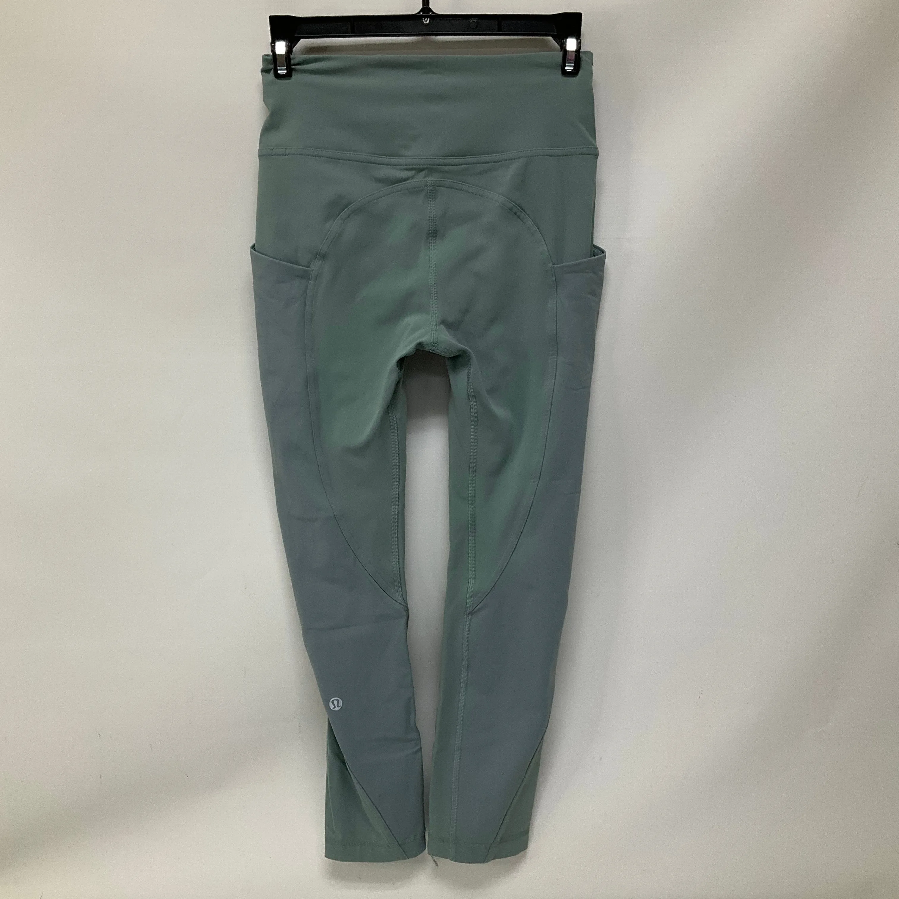 Athletic Leggings Capris By Lululemon In Blue, Size: 4