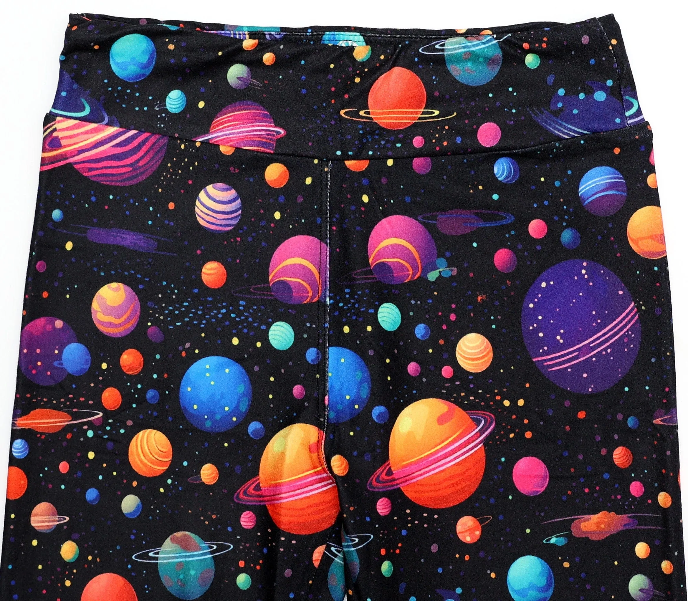 Beautifully Bold Solar Galaxy - Adult & Kids Casual Cloud Soft Yoga Band Leggings