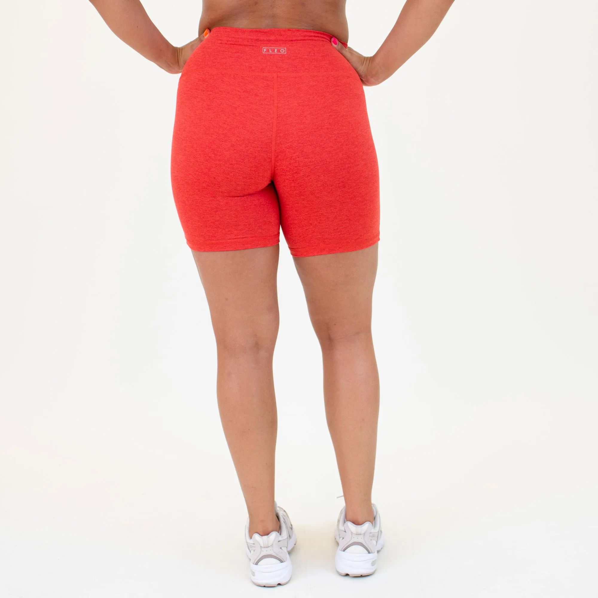 Biker Short 6" - No Front Seam - High Rise