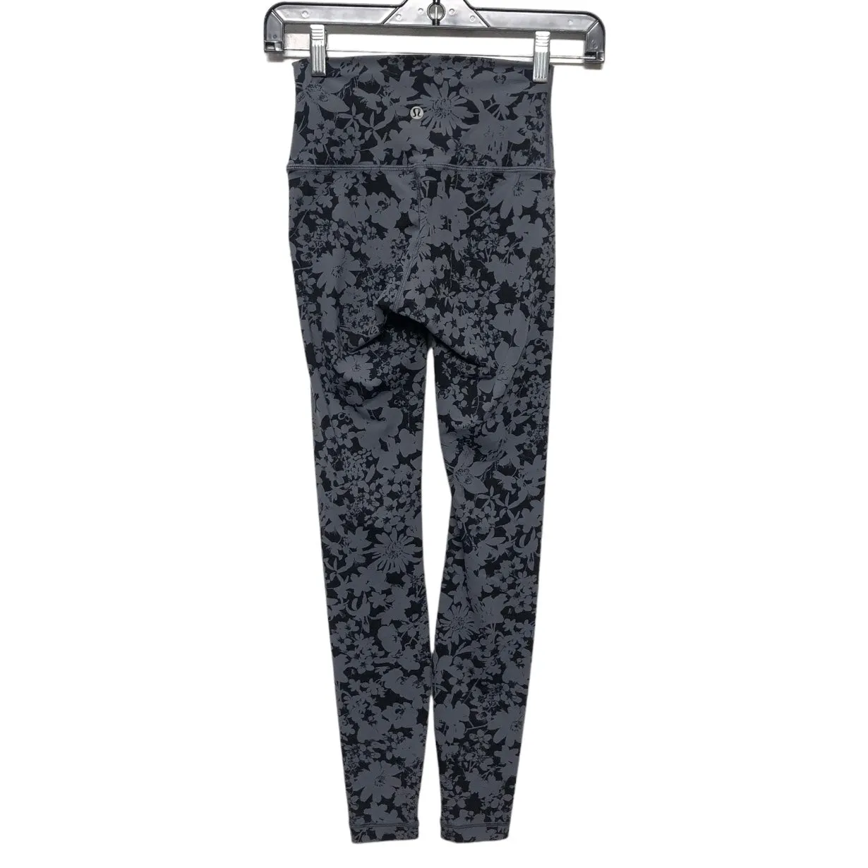 Black & Grey Athletic Leggings Lululemon, Size 2