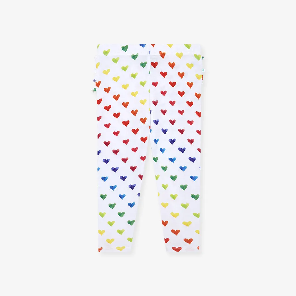 Care Bears™ Rainbow Hearts Ruffled Bum Leggings