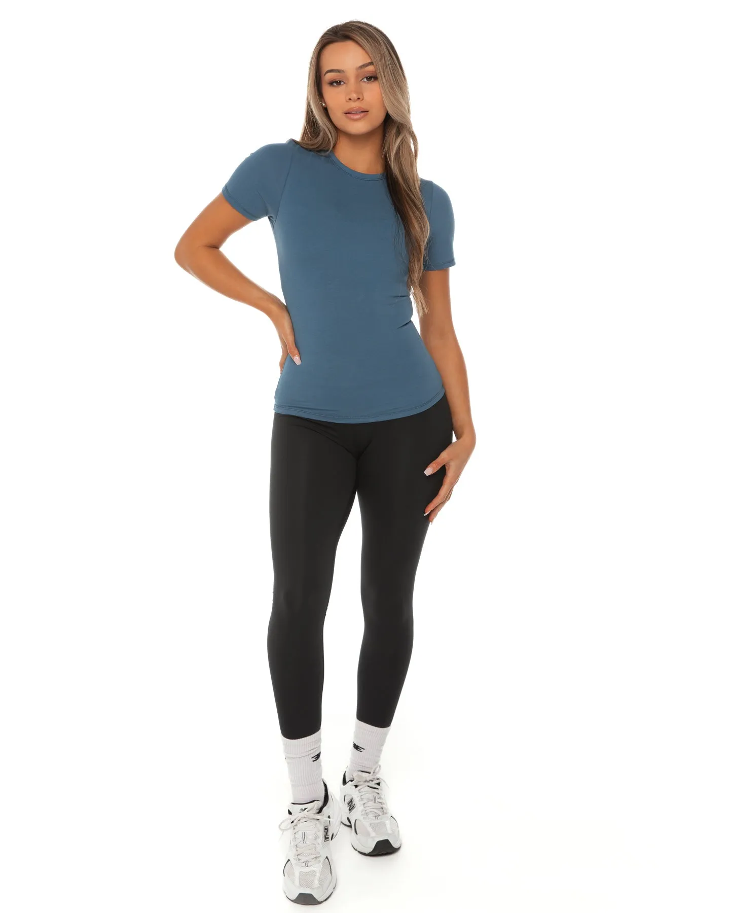 Charm Tee - Blue