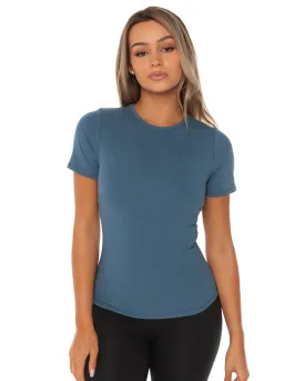 Charm Tee - Blue
