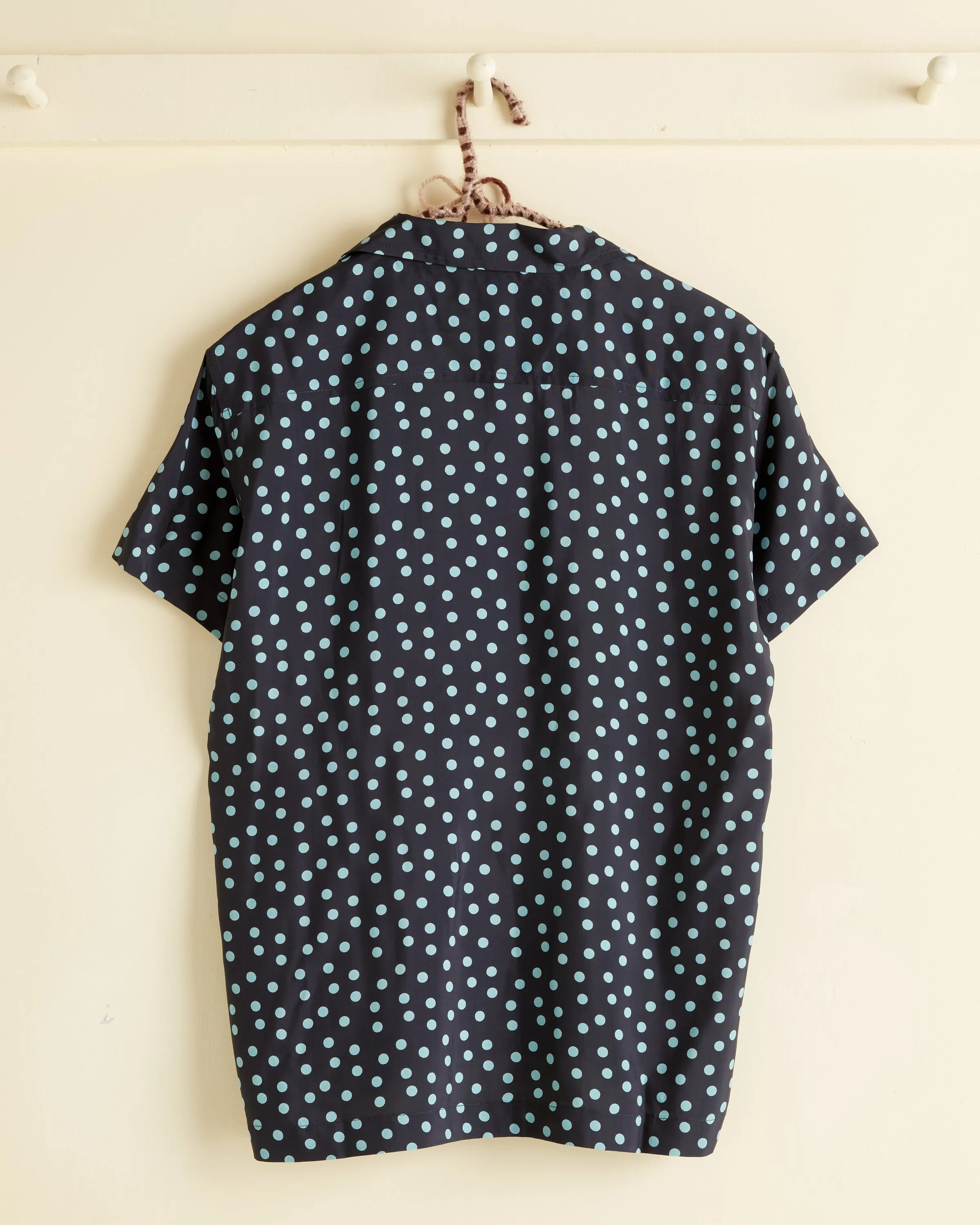 Deep Sea Dot Short Sleeve Shirt - XXS