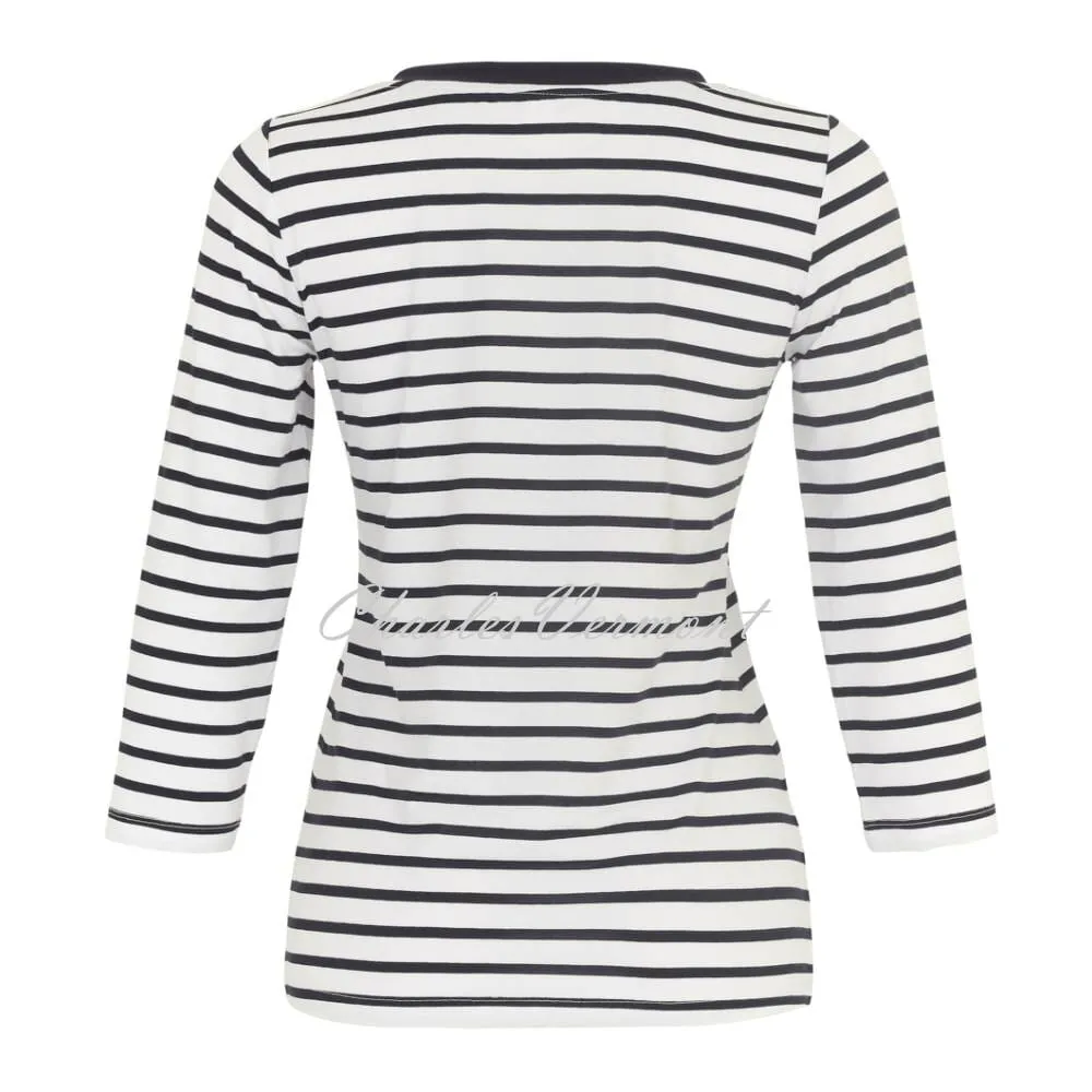 Dolcezza 'Ocean Breeze' Striped Top - Style 24101