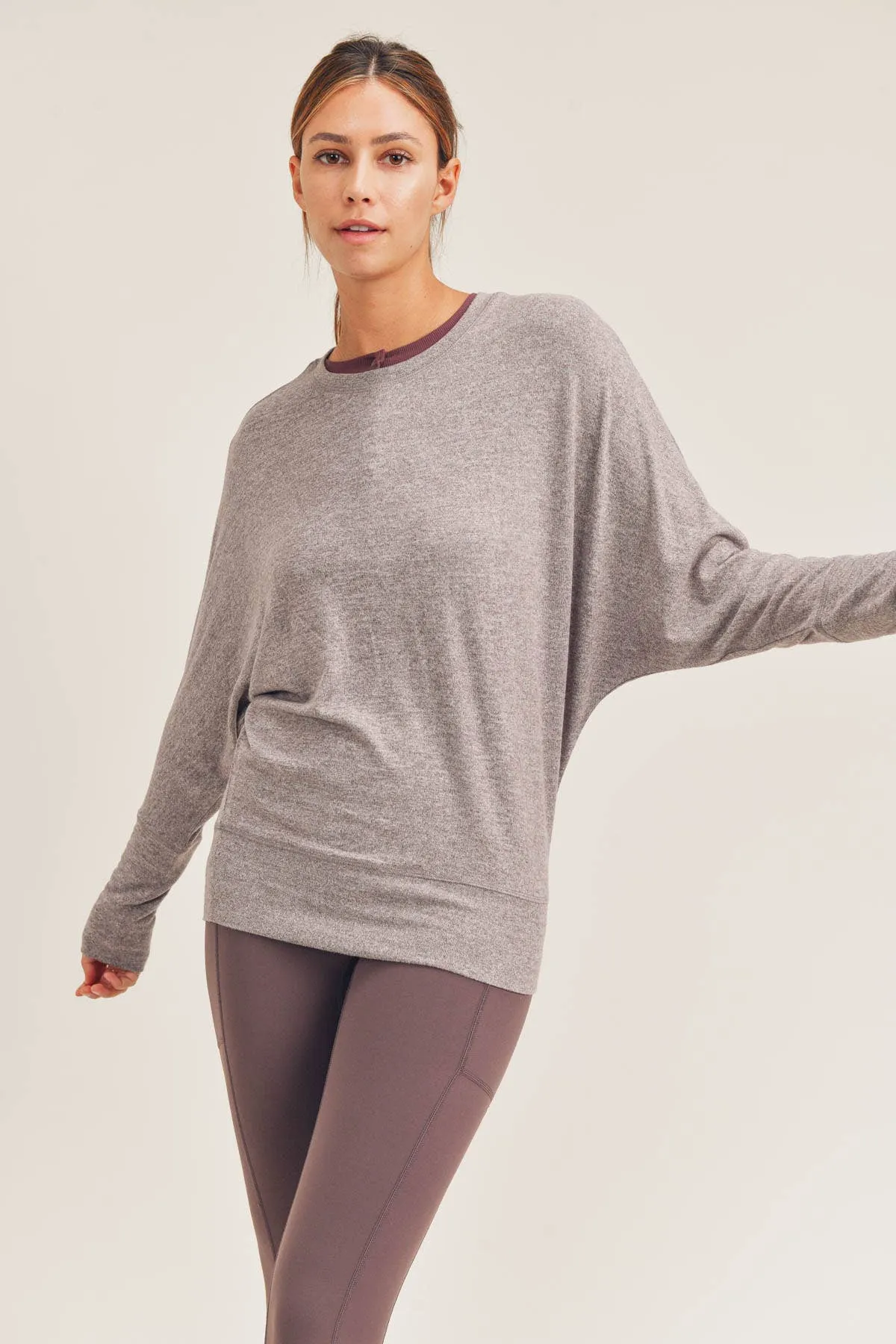 Dolman-Sleeved Top