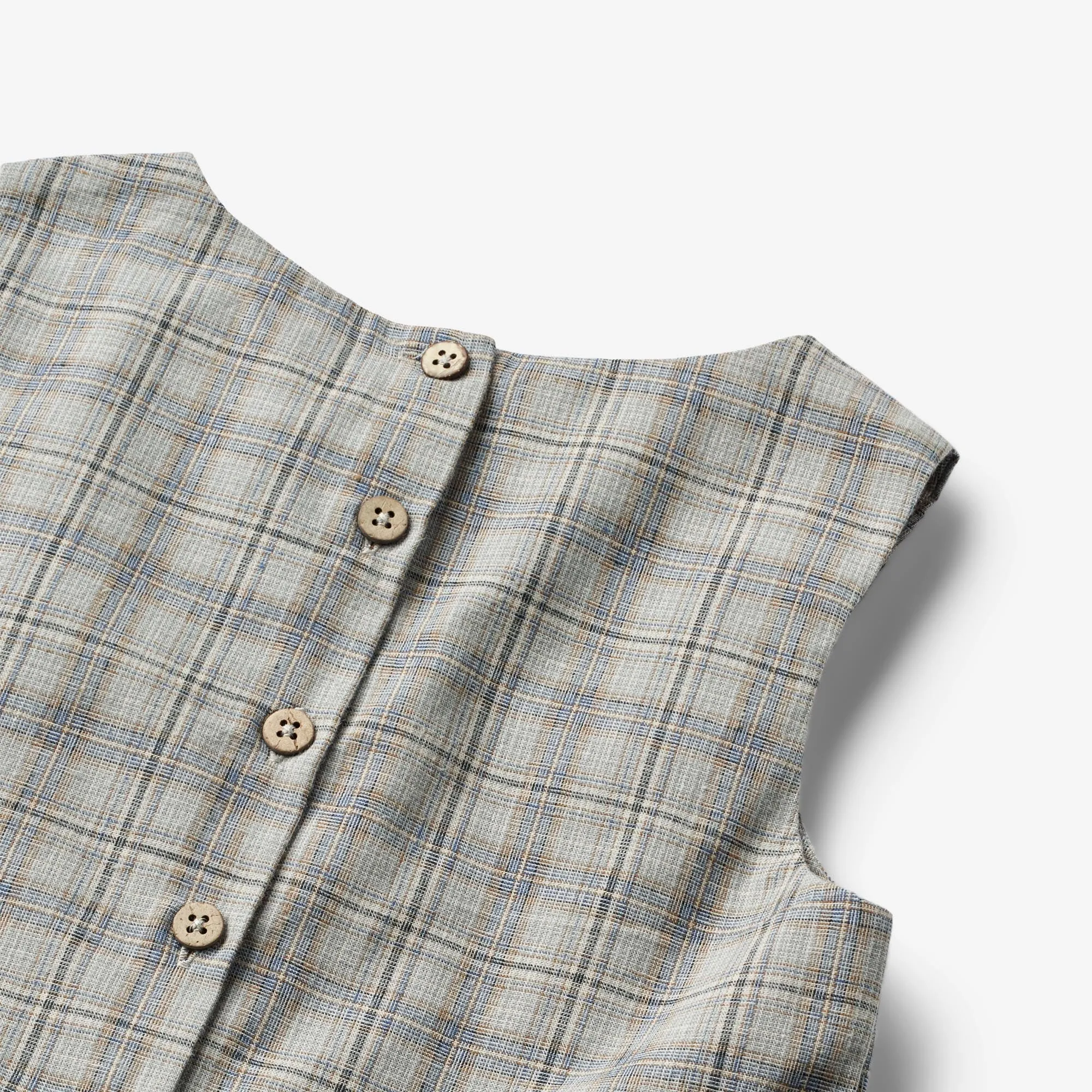 Dress Thelma - cloudy blue check