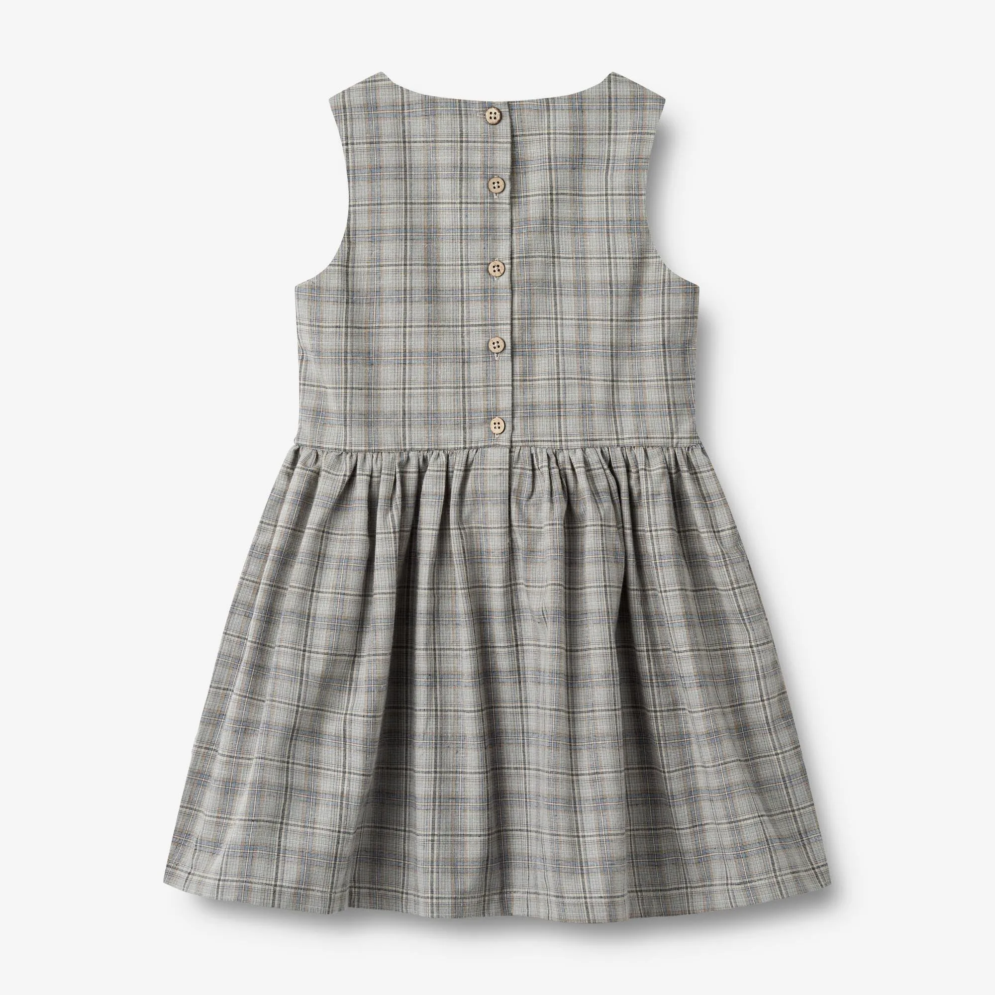 Dress Thelma - cloudy blue check