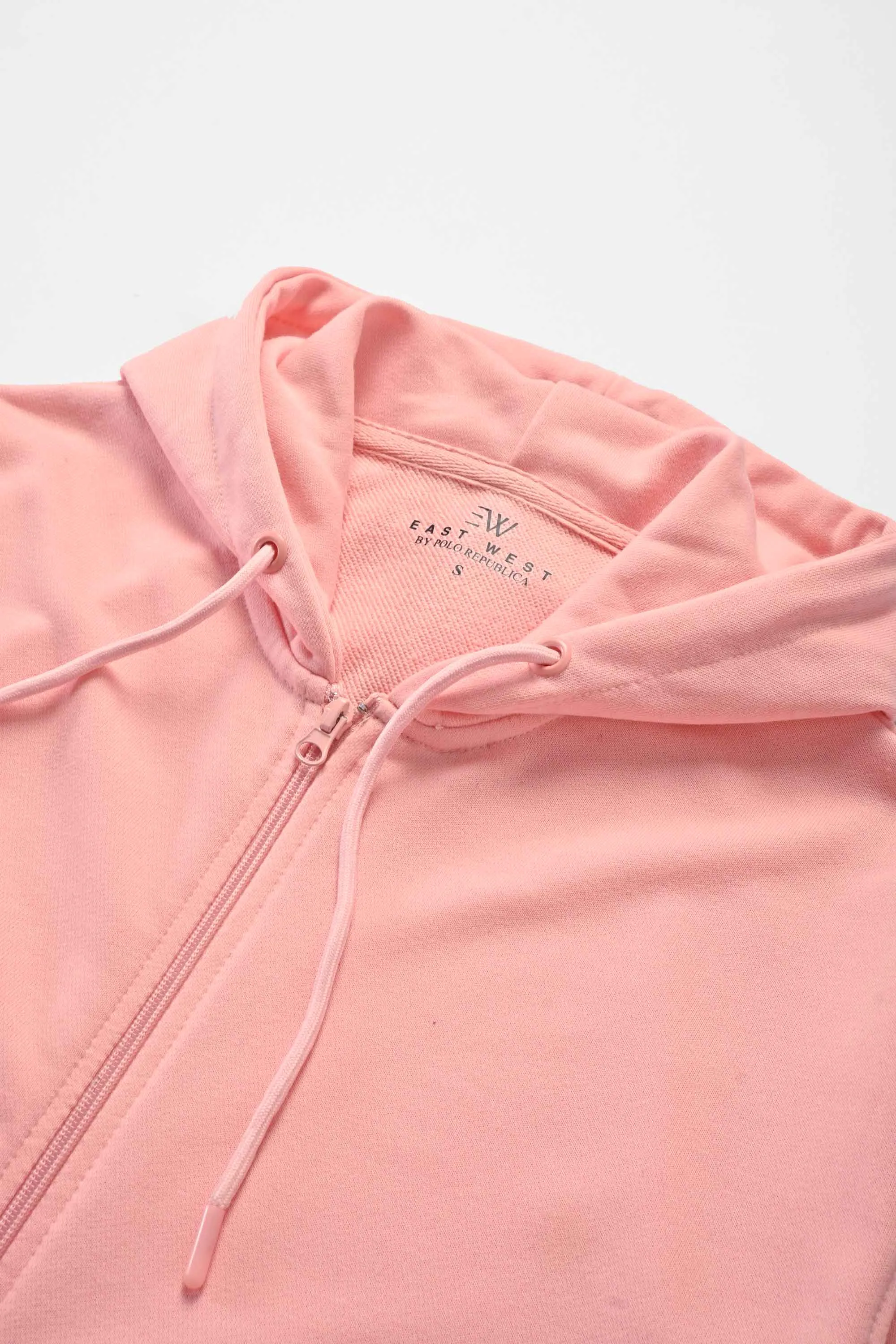 East West Women's Terry Zipper Hoodie