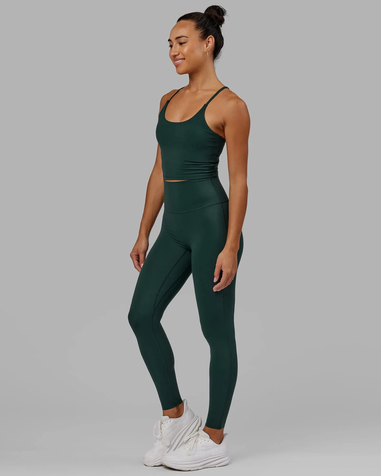 Elixir Full Length Leggings - Vital Green