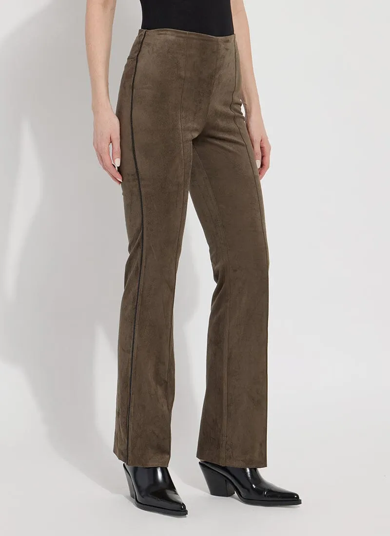 Elysse Suede Pant (33" Inseam)