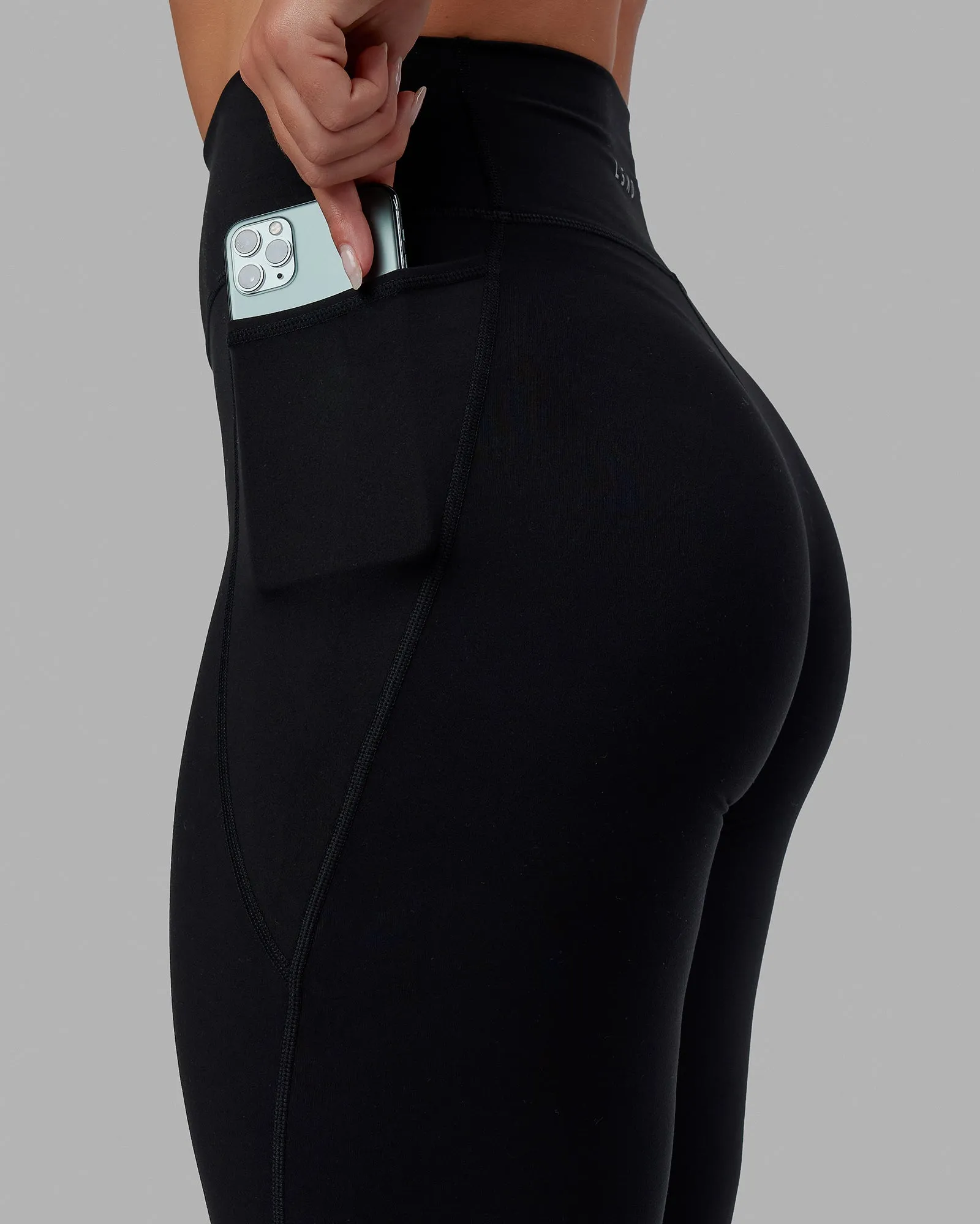 Fusion 7/8 Length Leggings - Black