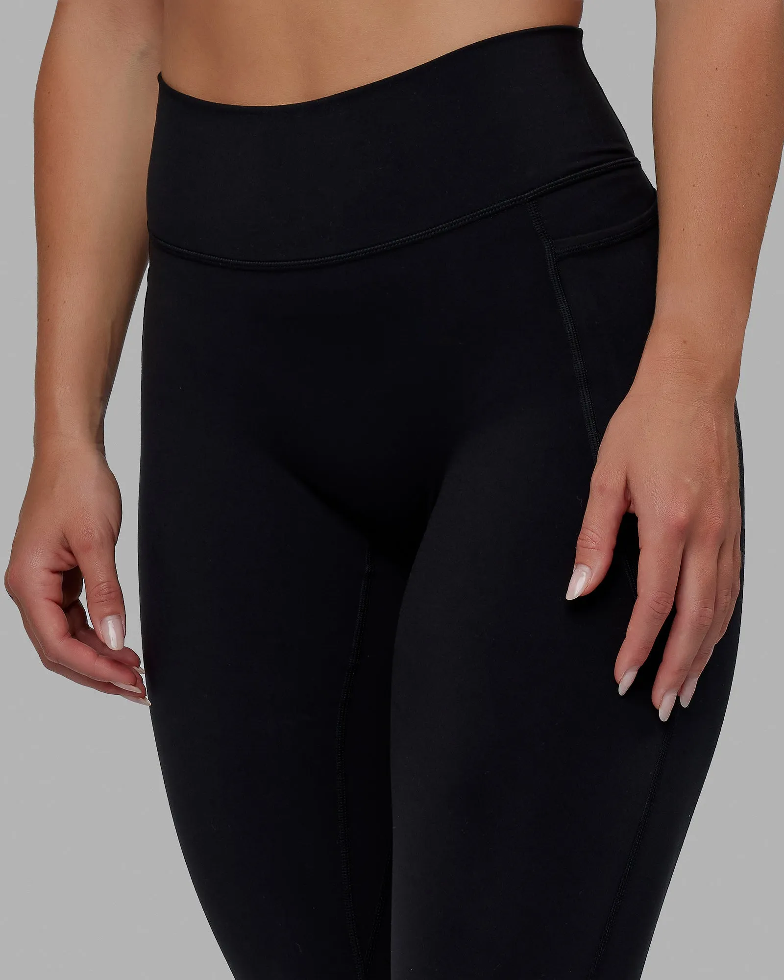 Fusion 7/8 Length Leggings - Black