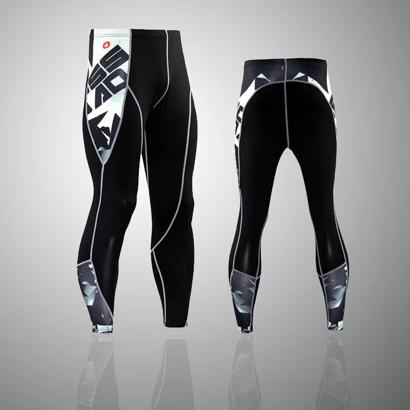 Ghost 2 Long Sleeve No Gi BJJ Compression Rash Guard & Leggings/Spats for Jiu Jitsu, MMA, Grappling & Wrestling Kit