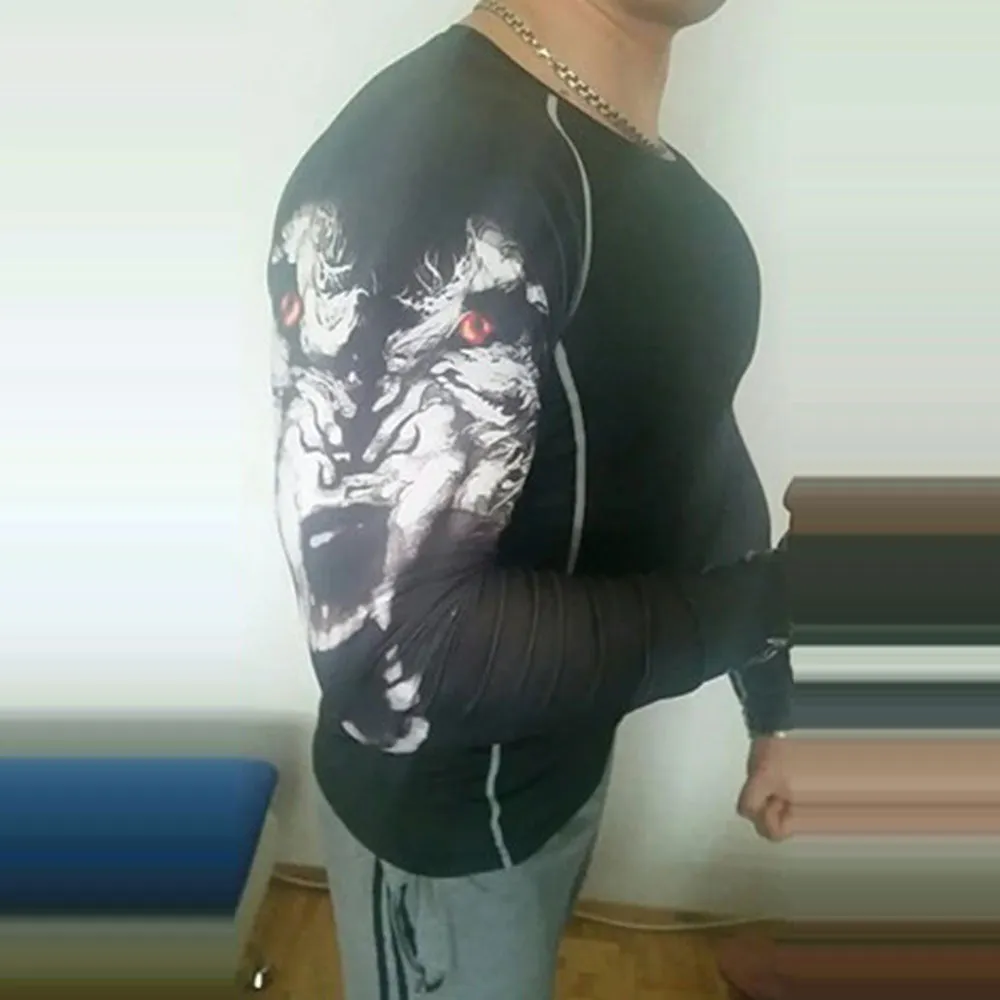 Ghost 2 Long Sleeve No Gi BJJ Compression Rash Guard & Leggings/Spats for Jiu Jitsu, MMA, Grappling & Wrestling Kit