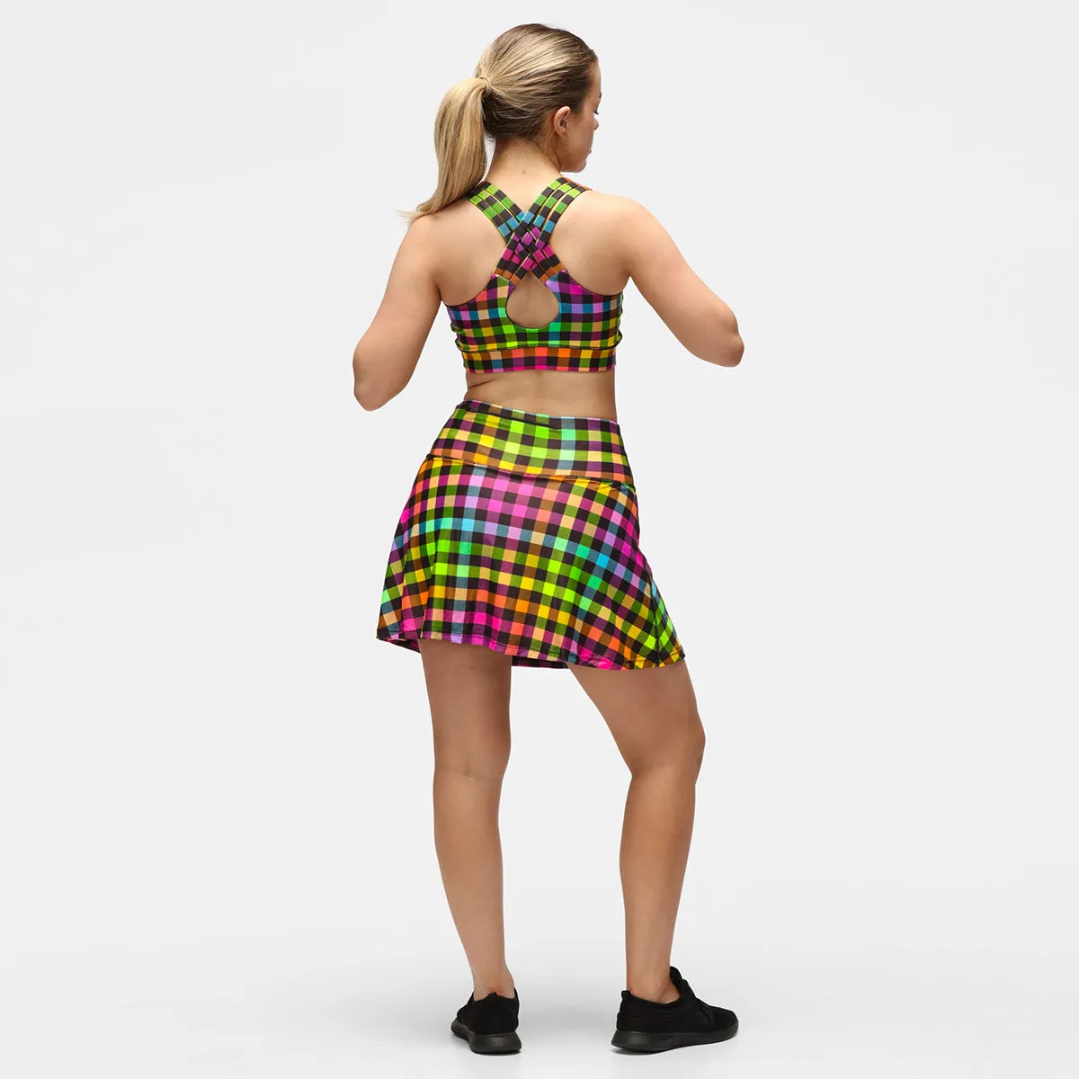Gingham Glow Skort