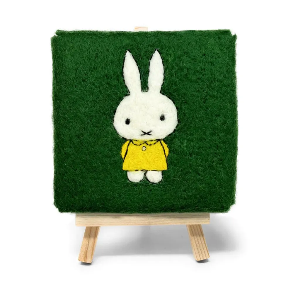 Green Needle Felt Miffy Craft Kit
