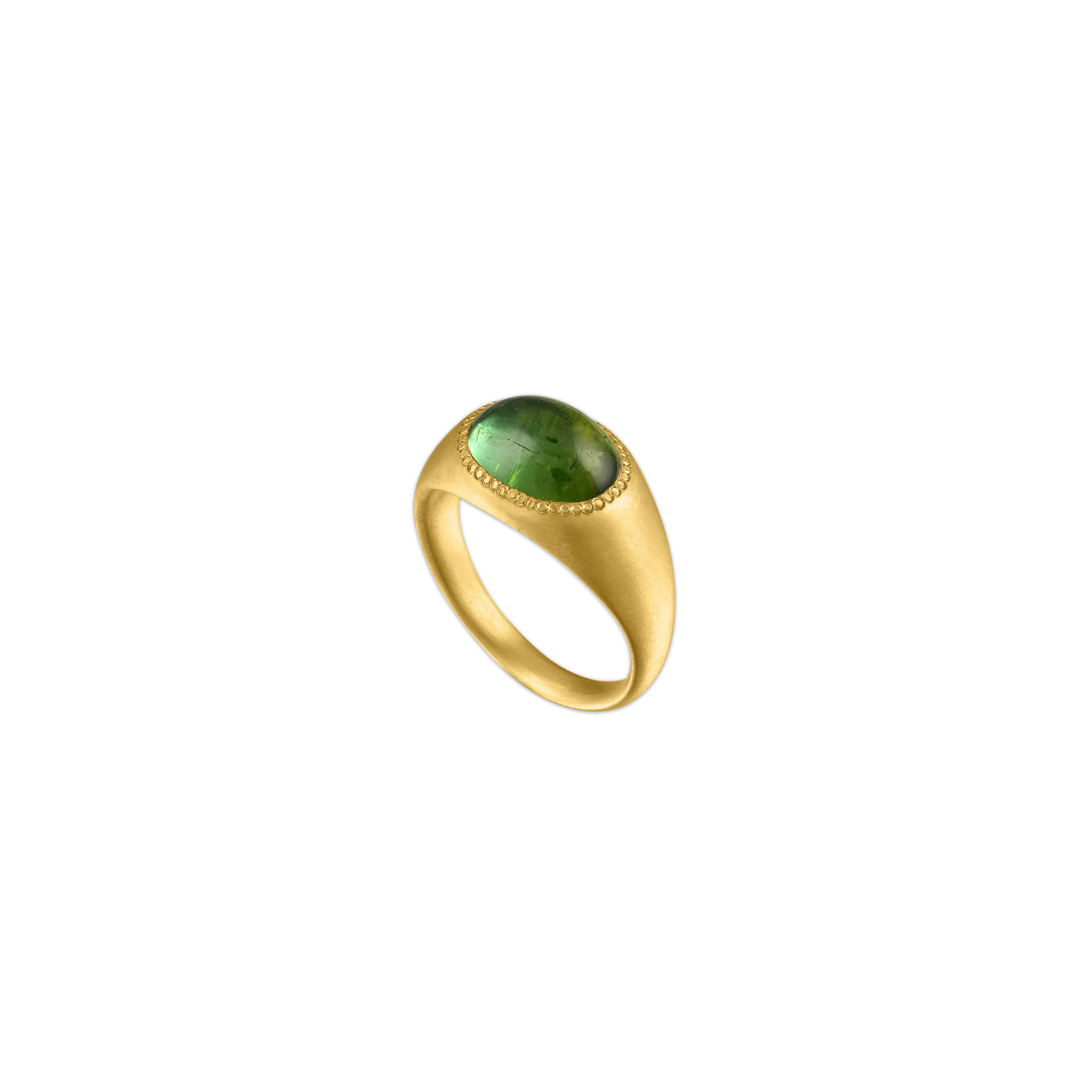 Green Tourmaline Roz Ring