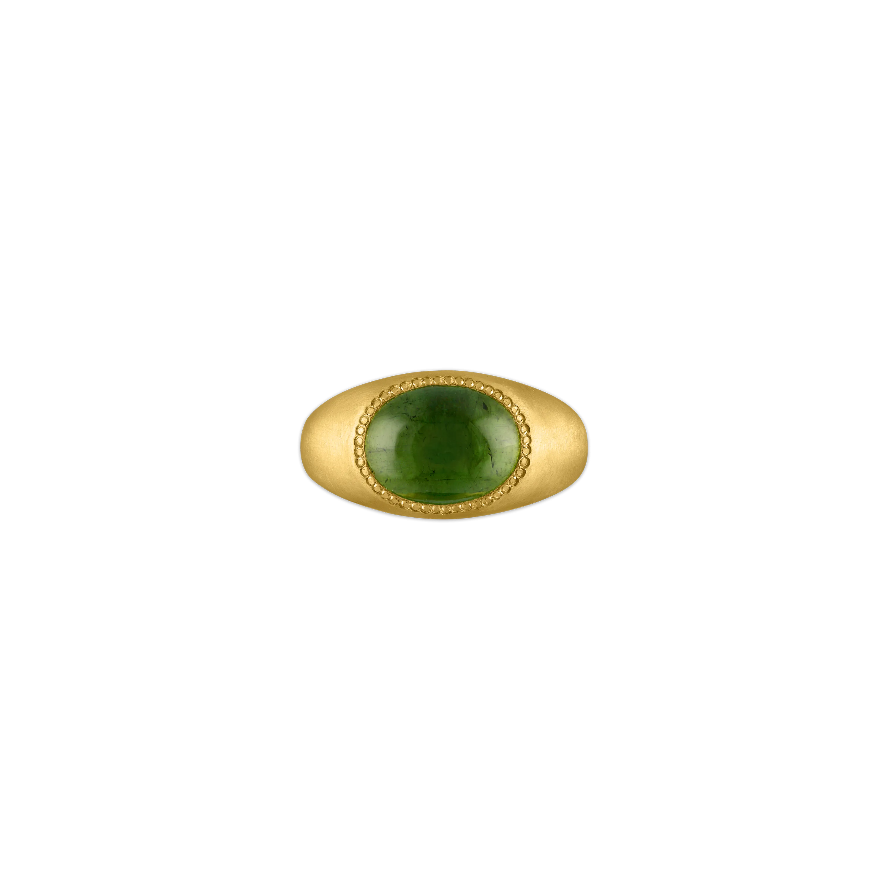 Green Tourmaline Roz Ring