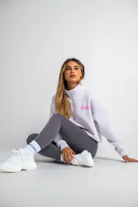Hatherley Half-Zip Sweatshirt & Leggings Set -  Metal Grey / Charcoal