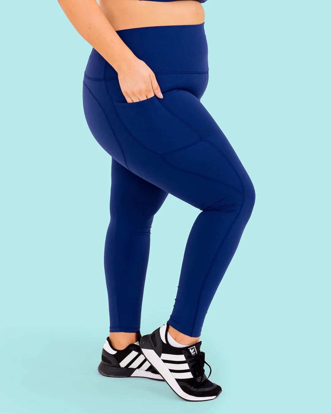 HERO Super Hold Leggings Navy Blue
