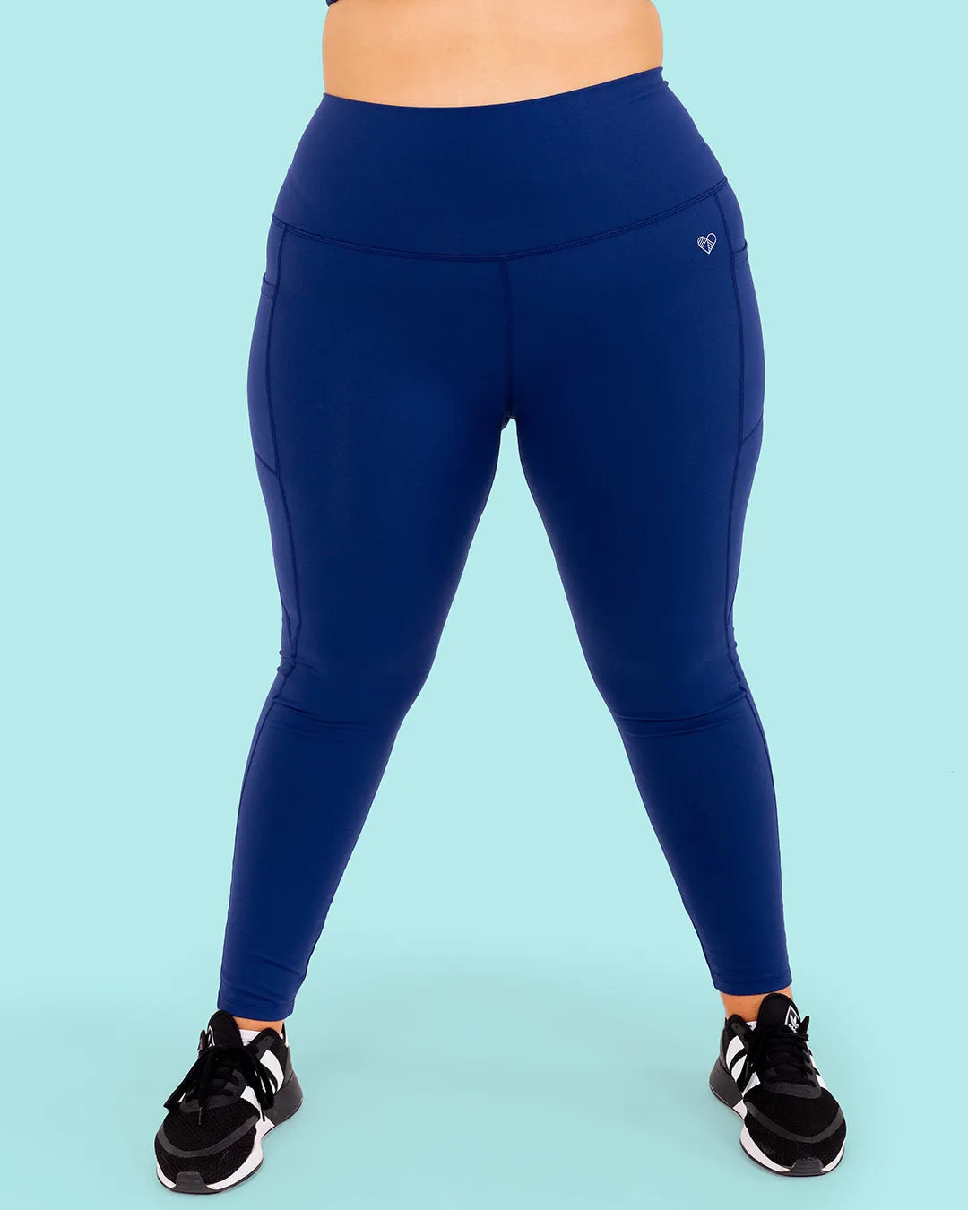 HERO Super Hold Leggings Navy Blue